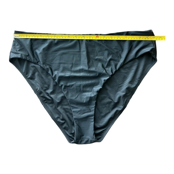J. Crew High-rise bikini bottom in Solid Black Mix & Match Style BF178 3X - Picture 6 of 12